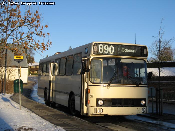 Busbevarelsesgruppen Danmark, DSB 098