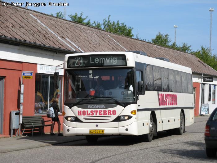 Holstebro Turistbusser 44, Østergade, Struer - Rute 23