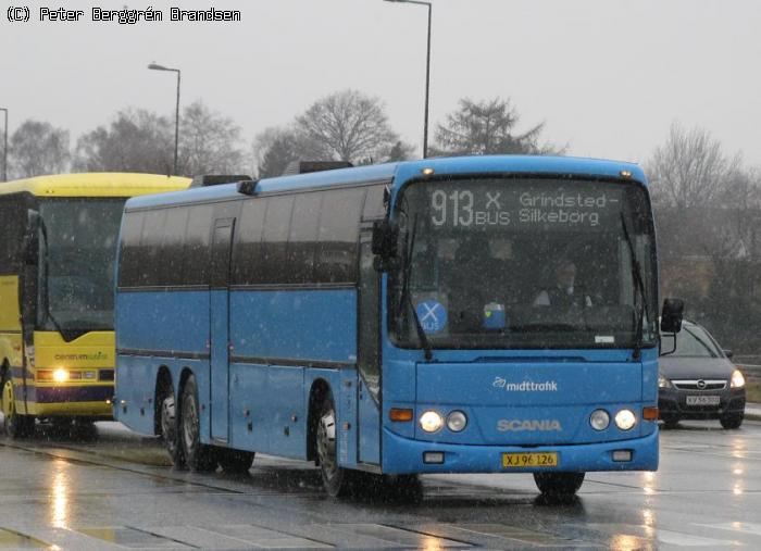 Netbus XJ96126, Silkeborgvej, Gellerup - Rute 913X