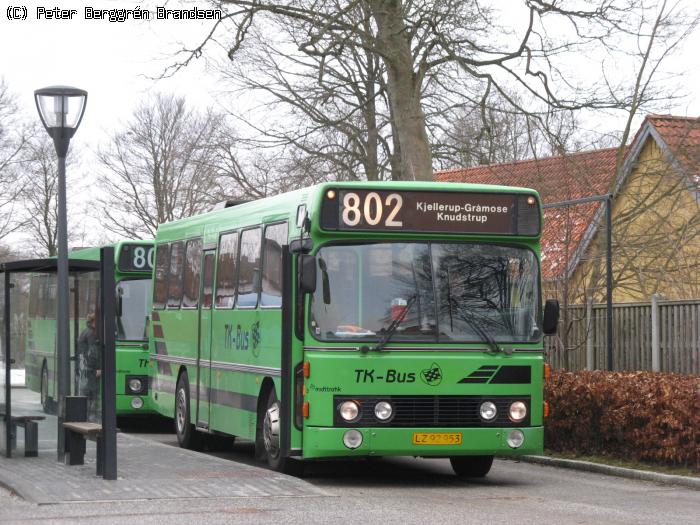 TK-Bus 5, Kjellerup Rutebilstation - Rute 802