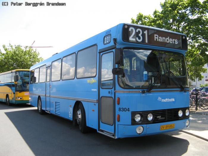 Wulff Bus 8304, Randers Busterminal - rute 231