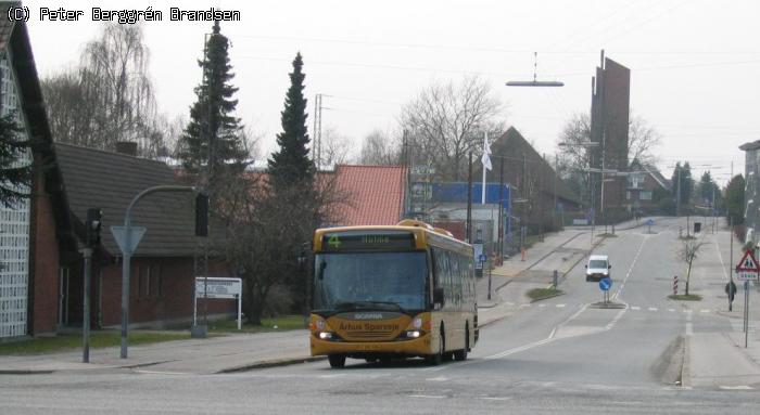 Sidste linie 4 mod Holme! Århus Sporveje 104, Møllevang